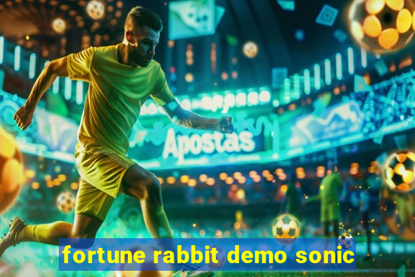 fortune rabbit demo sonic